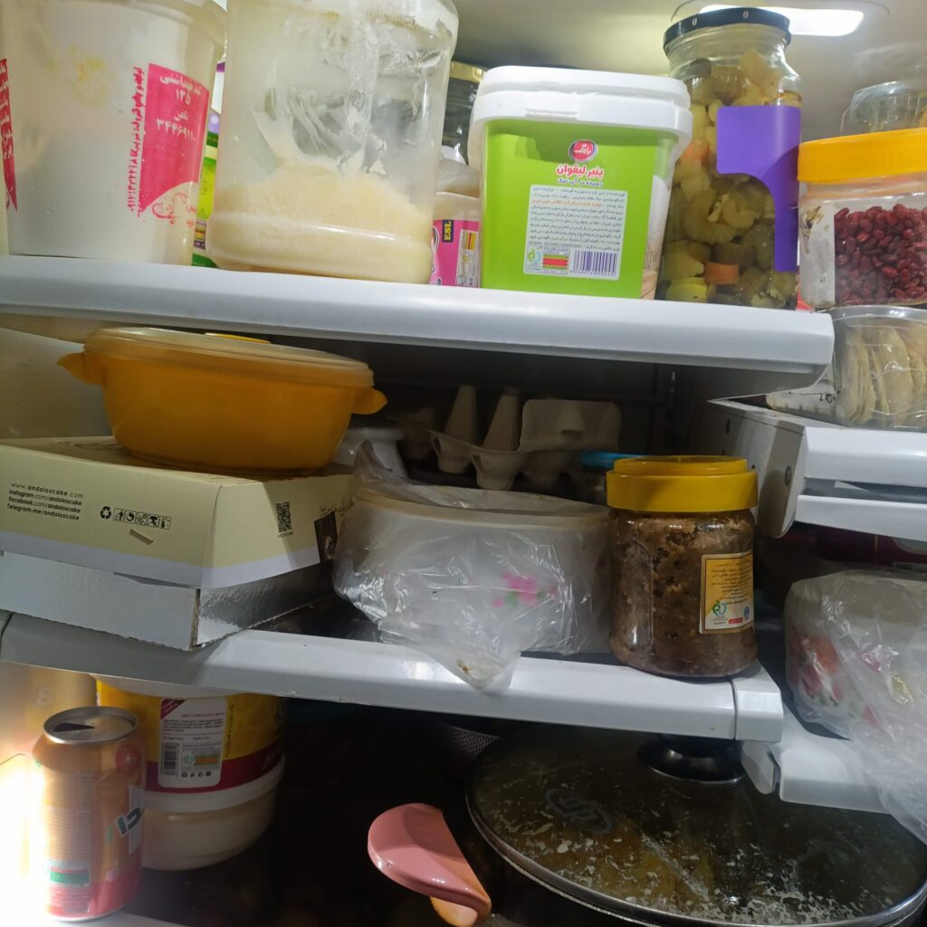 چیدمان اشتباه مواد غذایی